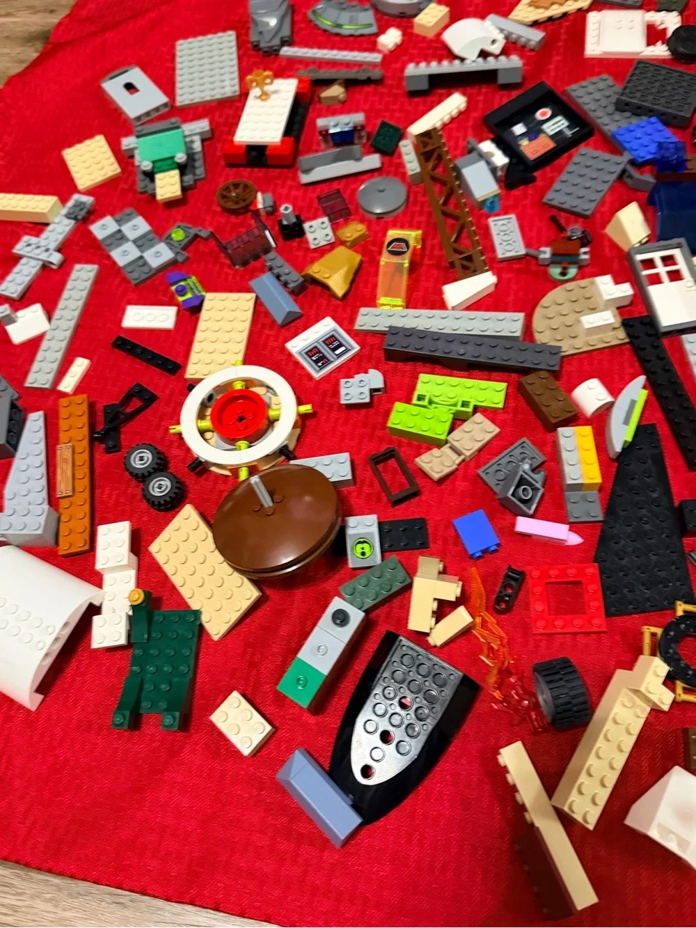 Legos mixed lots wheels ect vintage minifigures